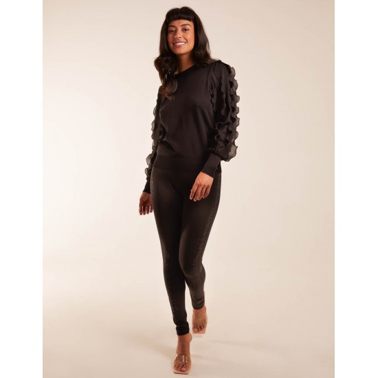 Frill Sleeve Jumper Frill Sleeve Jumper