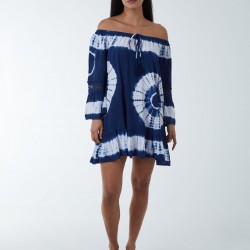 Bardot Tie Dye Tunic Dress