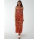 Bandeau Shirred Maxi Dress Bandeau Shirred Maxi Dress