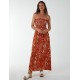 Bandeau Shirred Maxi Dress Bandeau Shirred Maxi Dress
