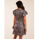Wrap Ruffle Mini Dress Wrap Ruffle Mini Dress