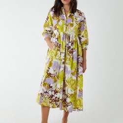 Oversized Shirt Dress