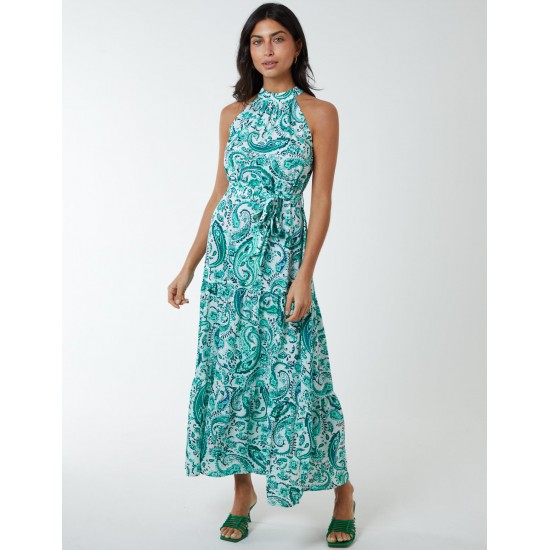 Halter Neck Midi Dress Halter Neck Midi Dress