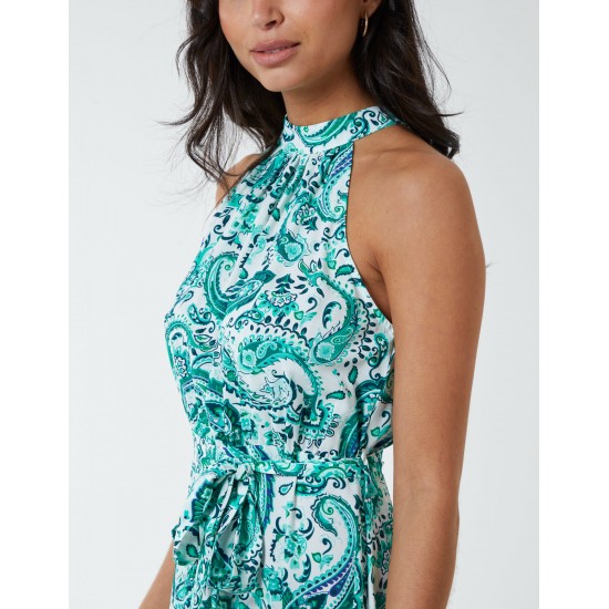 Halter Neck Midi Dress Halter Neck Midi Dress